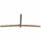 Ekena Millwork Bellingham Rough Sawn Timber Gable Bracket, Douglas Fir, 108"W x 45"H x 4"D x 4"F, 10/12 Pitch GBW108X45X0404BEL00RDF - alternate 5